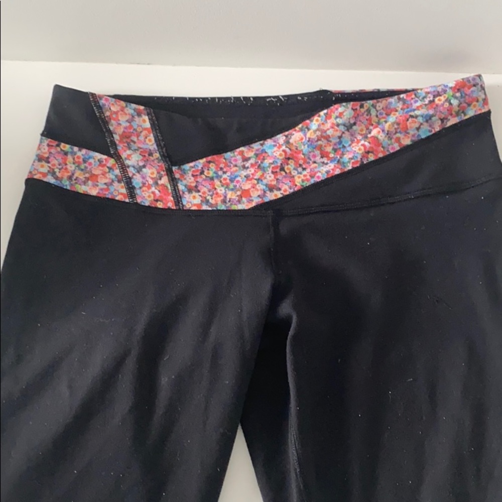 Floral wait and leggings